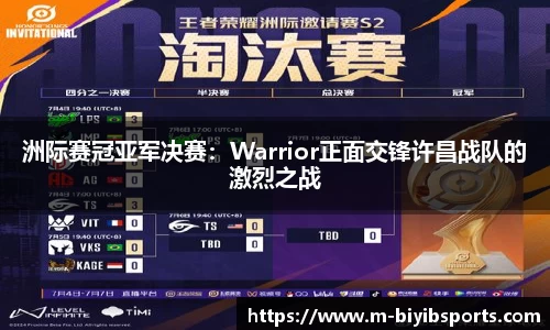 洲际赛冠亚军决赛：Warrior正面交锋许昌战队的激烈之战