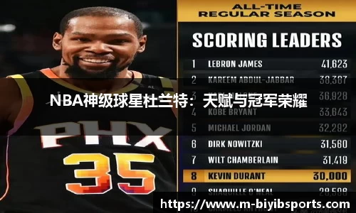 NBA神级球星杜兰特：天赋与冠军荣耀